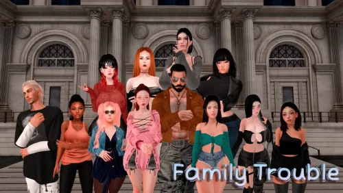 【欧美/SLG/动态】家庭烦恼 Family Trouble v0.9.69AI汉化【PC+安卓/4.52G】